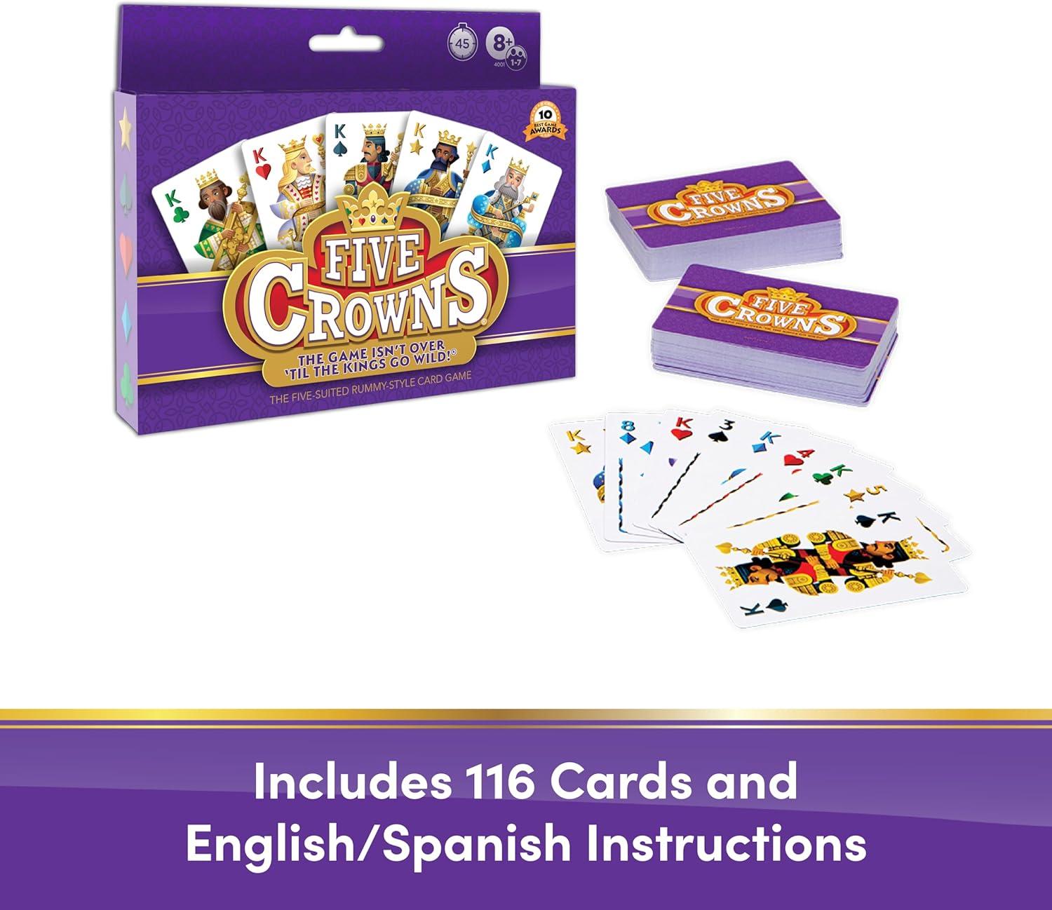 image:imageFive Crowns Card Games Star Wars Family Games Night Card Games for Families MultiPlayer Star Wars Toys Travel Games Playing Cards Family ActivitiesFive Crowns