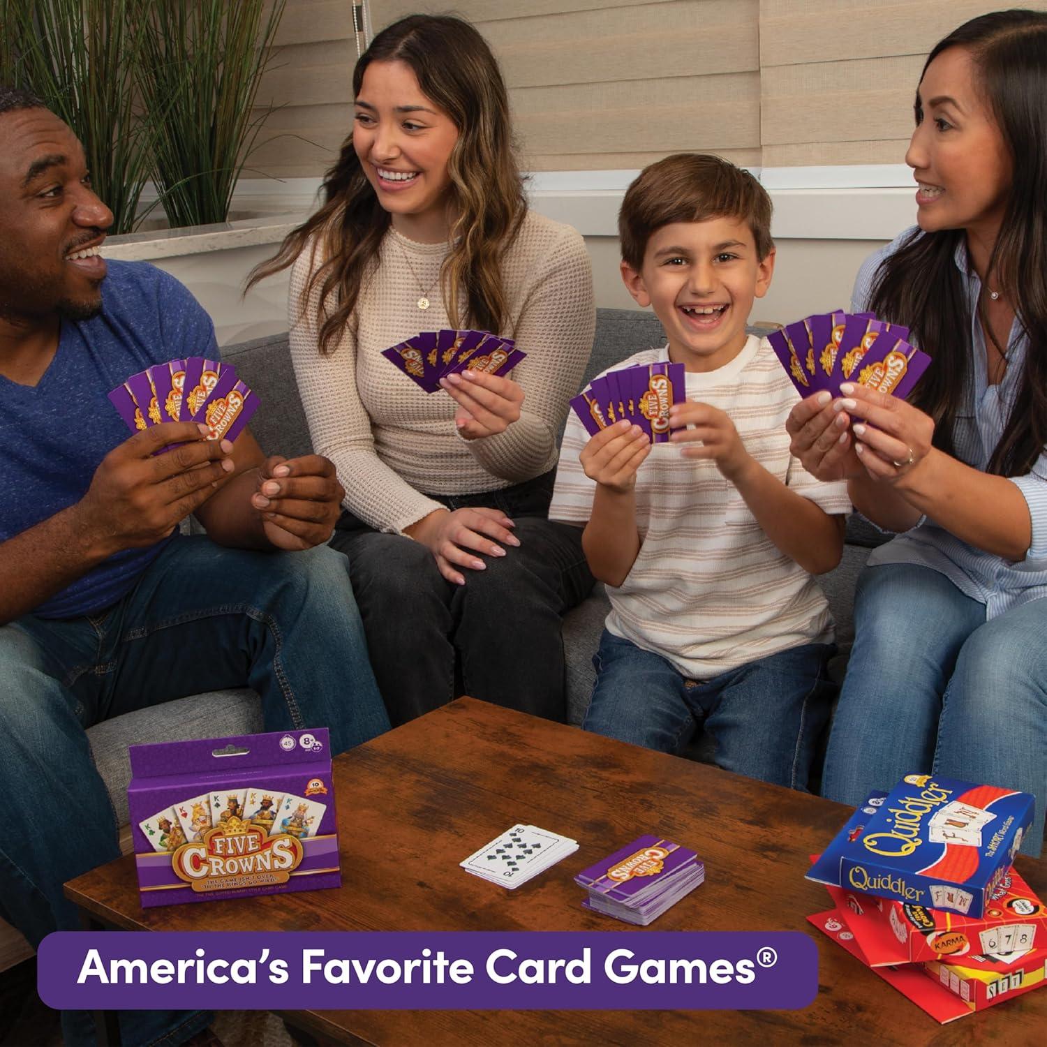 image:imageFive Crowns Card Games Star Wars Family Games Night Card Games for Families MultiPlayer Star Wars Toys Travel Games Playing Cards Family Activities4 Pack Bundle