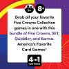 Five Crowns Card Games Star Wars – Family Games Night – Card Games for Families – Multi-Player – Star Wars Toys – Travel Games – Playing Cards – Family Activities(4 Pack Bundle)